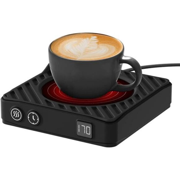 Coffee Mug Warmer with Auto Off Timer, Coffee Cup Warmer for Desk - Picture 1 of 7